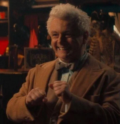 😄 Стикер «Good omens» для Telegram