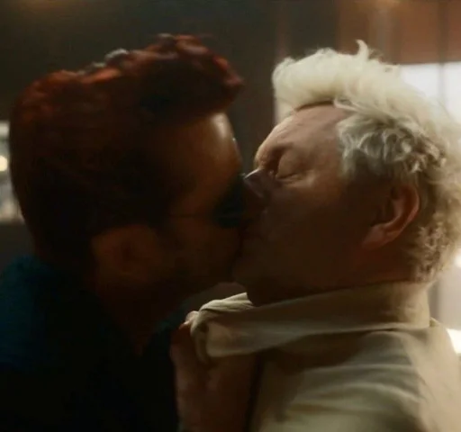 💋 Стикер «Good omens» для Telegram