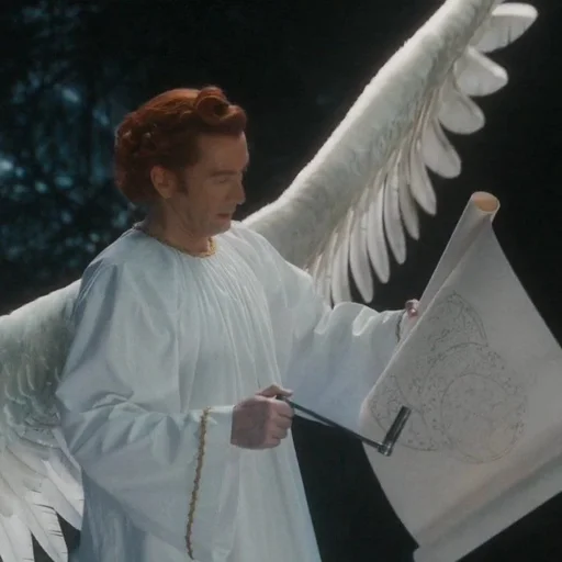 📝 Стикер «Good omens» для Telegram