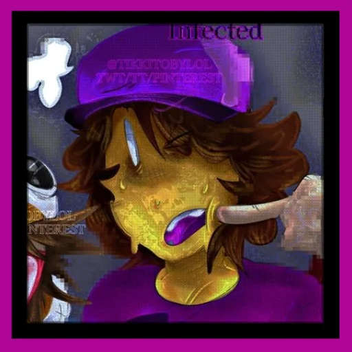 🛹 Стикер «Infected» для Telegram