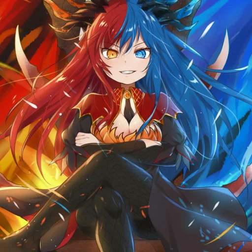 👸 Стикер «Inferna Dragnis» для Telegram
