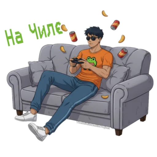 🎮 Стикер «Infinite battle project» для Telegram