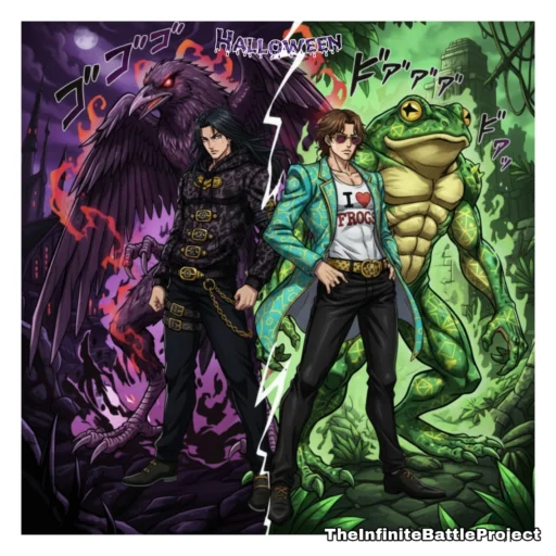 🎃 Стикер «Infinite battle project» для Telegram
