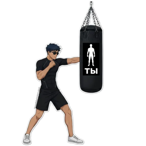 🥊 Стикер «Infinite battle project» для Telegram