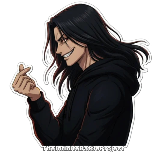 ❤️ Стикер «Infinite battle project» для Telegram