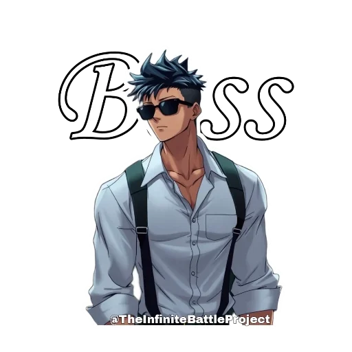 😎 Стикер «Infinite battle project» для Telegram