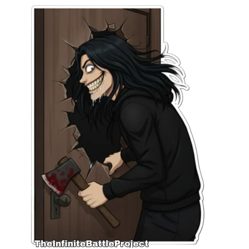 🪓 Стикер «Infinite battle project» для Telegram