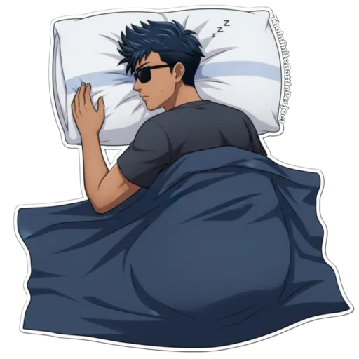 😴 Стикер «Infinite battle project» для Telegram