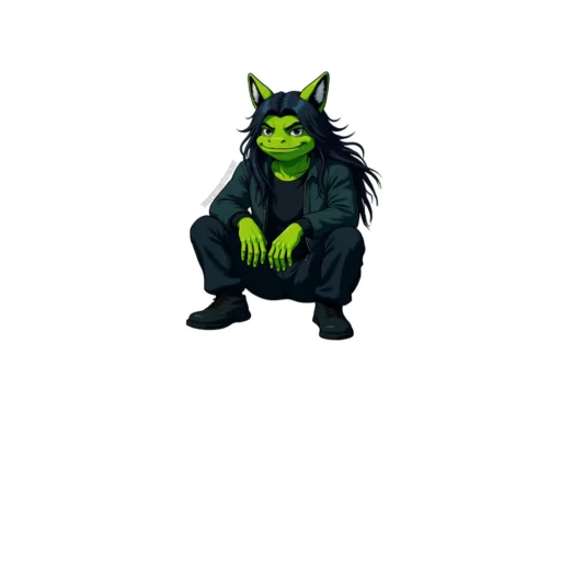 🐸 Стикер «Infinite battle project» для Telegram