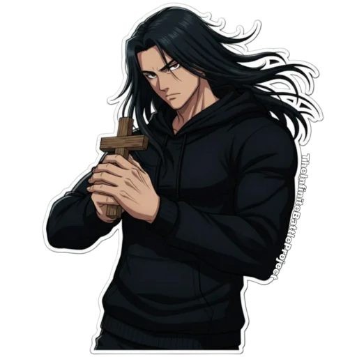 ✝ Стикер «Infinite battle project» для Telegram