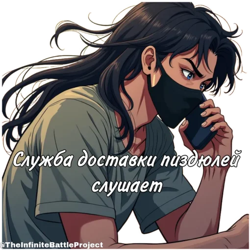 ♿ Стикер «Infinite battle project» для Telegram