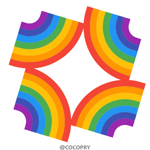 🌈 Стикер «Infinite Loop» для Telegram