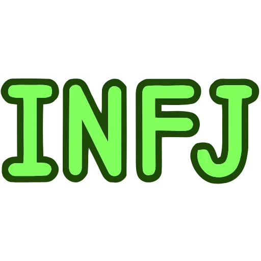 Стикерпак MBTI INFJ для Telegram
