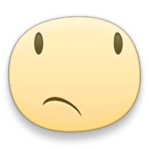 😕 Стикер «Facebook Meep» для Telegram