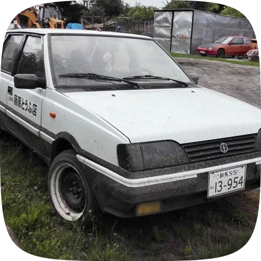 🚓 Стикер «Initial D» для Telegram