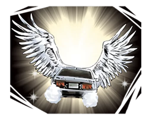 👼 Стикер «Initial D» для Telegram