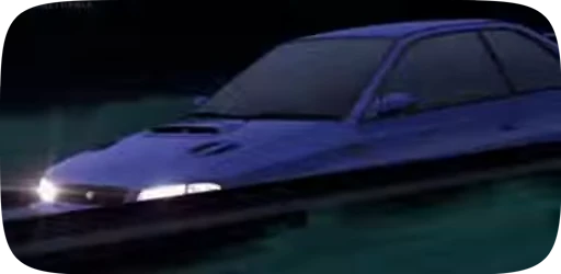 🚙 Стикер «Initial D» для Telegram