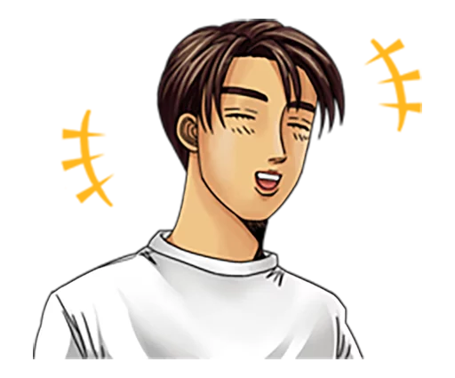 😂 Стикер «Initial D» для Telegram