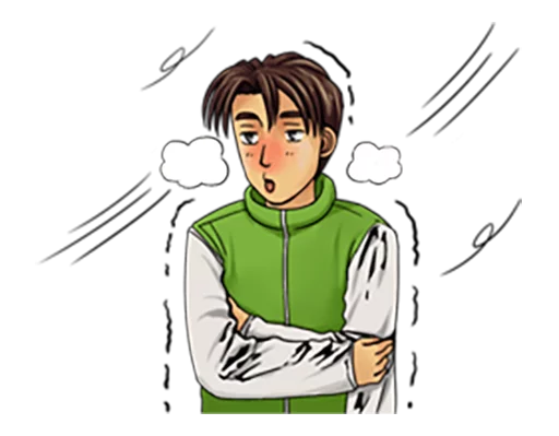 😣 Стикер «Initial D» для Telegram