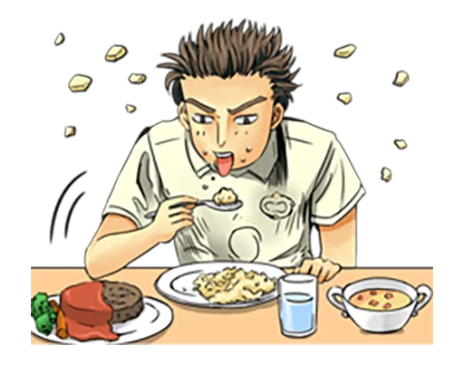 🍜 Стикер «Initial D» для Telegram