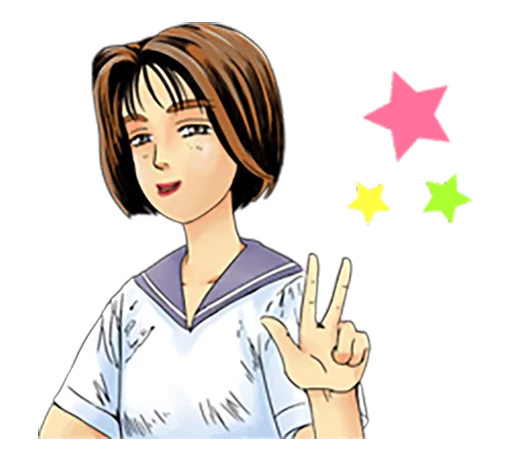 ✌ Стикер «Initial D» для Telegram