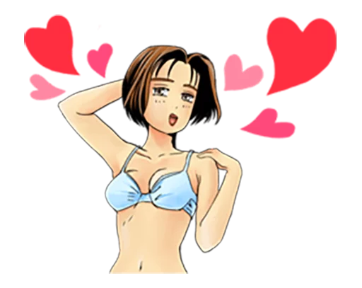 ❤ Стикер «Initial D» для Telegram