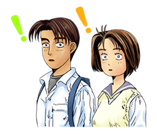 ❗ Стикер «Initial D» для Telegram
