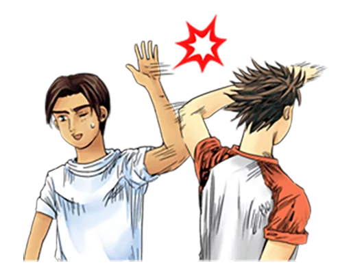 ✋ Стикер «Initial D» для Telegram