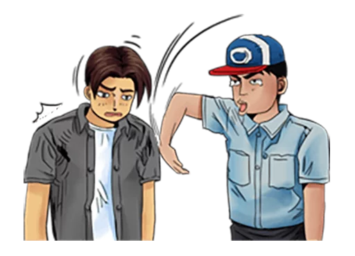 🖐 Стикер «Initial D» для Telegram