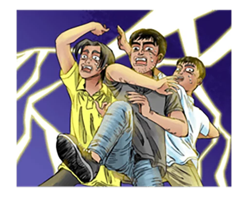 ⚡ Стикер «Initial D» для Telegram