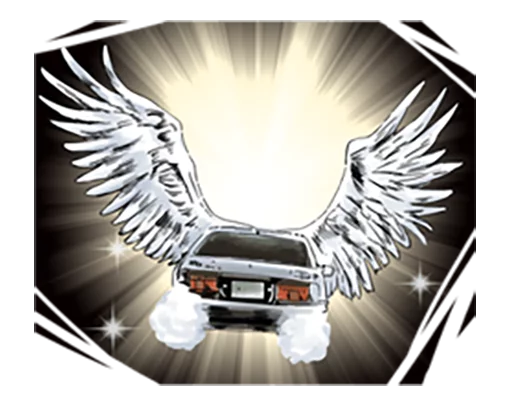 👼 Стикер «Initial D» для Telegram