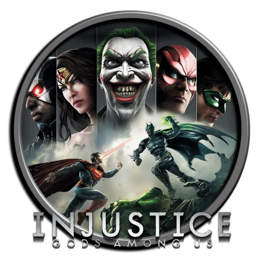 🧩 Стикер «INJUSTICE» для Telegram