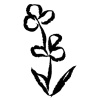 Стикер 32 𝖎𝖓𝖐 𝖋𝖑𝖔𝖜𝖊𝖗𝖘