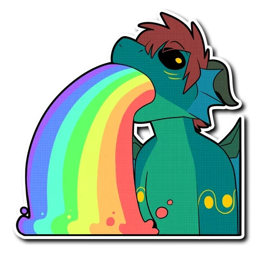 🌈 Стикер «Inkh» для Telegram
