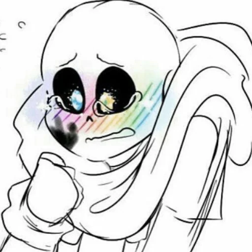 ☹️ Стикер «Sans Last Undertale» для Telegram