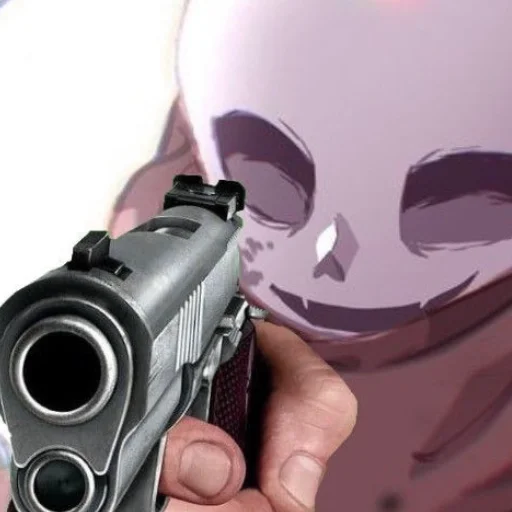🔫 Стикер «Sans Last Undertale» для Telegram