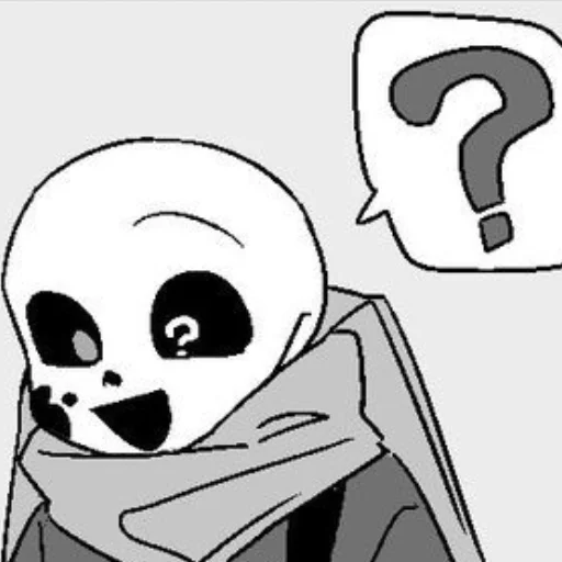 🤨 Стикер «Sans Last Undertale» для Telegram