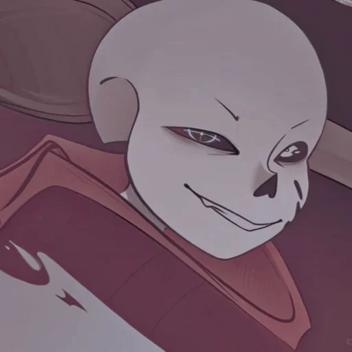 😁 Стикер «Sans Last Undertale» для Telegram