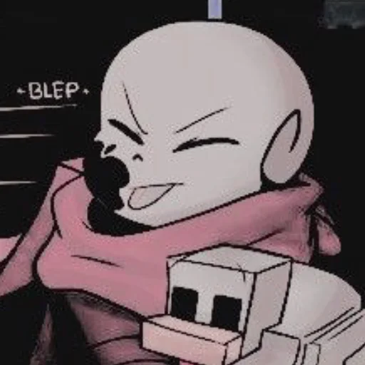 😛 Стикер «Sans Last Undertale» для Telegram