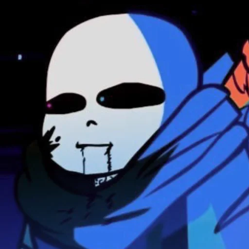 😶 Стикер «Sans Last Undertale» для Telegram
