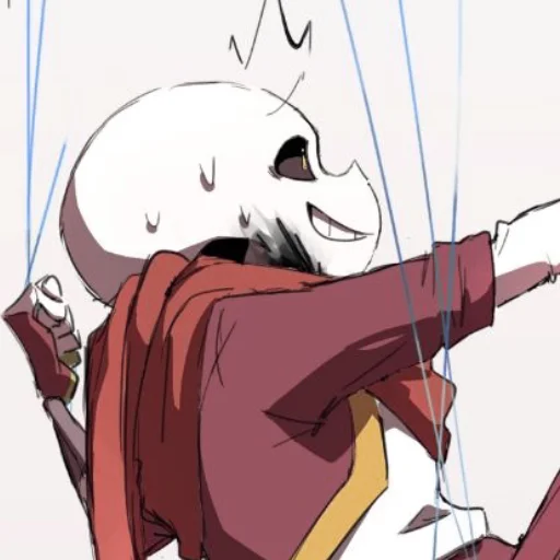 😓 Стикер «Sans Last Undertale» для Telegram