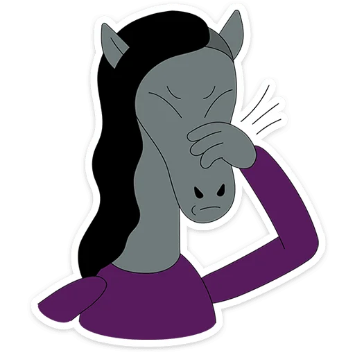 🤦 Стикер «Внутренняя Мимперия» для Telegram