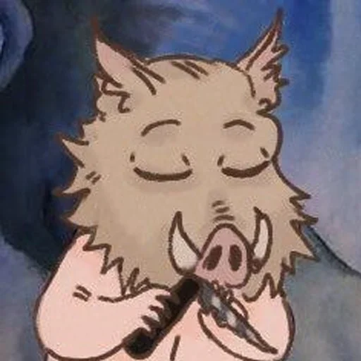 💨 Стикер «Inosuke meme» для Telegram
