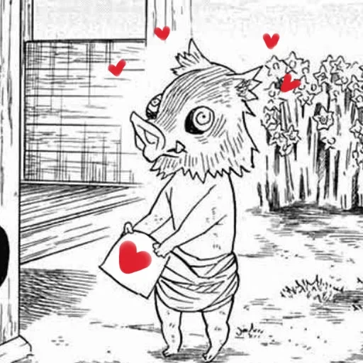 💨 Стикер «Inosuke meme» для Telegram