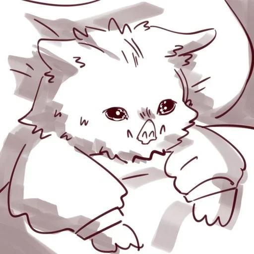 💨 Стикер «Inosuke meme» для Telegram