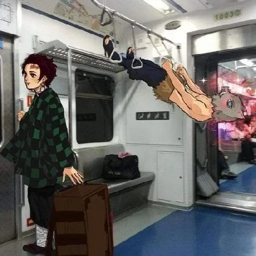 💨 Стикер «Inosuke meme» для Telegram