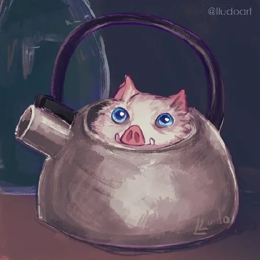💨 Стикер «Inosuke meme» для Telegram