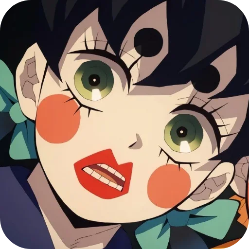👄 Стикер «Inosuke Hashibira» для Telegram