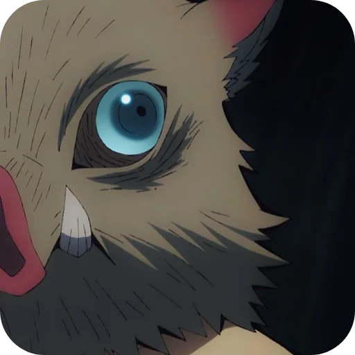 👁 Стикер «Inosuke Hashibira» для Telegram
