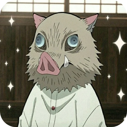 ✨ Стикер «Inosuke Hashibira» для Telegram